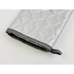 Heat Resistant Gloves Factory - OEM Silver Coating Oven Mitts