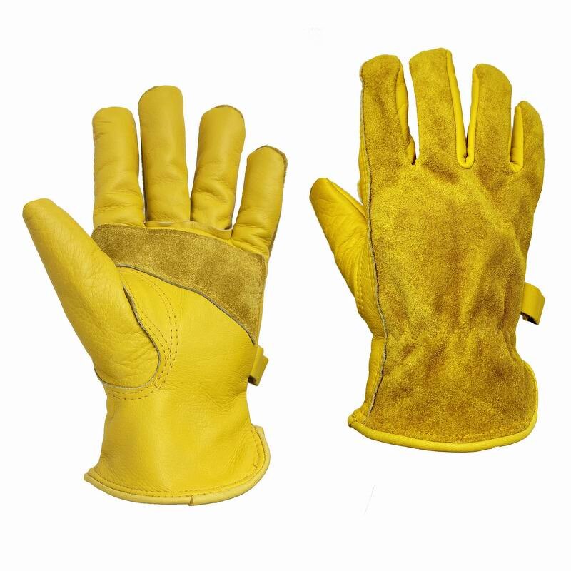 Welding Gloves Factory - OEM Full Grain Goatskin Heat-Resistant
