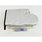 Heat Resistant Gloves Factory - OEM Silver Coating BBQ Gloves