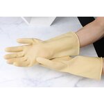 Latex Gloves Factory - OEM Non-allergic Cotton Lined Gloves