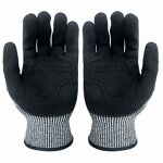 Anti Impact Gloves Factory - OEM TPR Cut Proof Safety Gloves