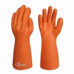 PVC Gloves Factory - OEM 30cm Long Industrial Chemical Glove