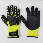 Impact Resistant Gloves Factory - OEM TPR Sandy Nitrile Safety