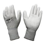Anti-static Gloves Factory - OEM Nylon PVC Polka Dot ESD