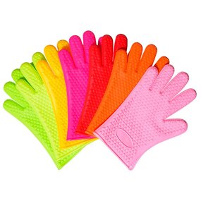 Oven Mitts Factory - OEM Cotton Extra Long Cuff Heat Resistant