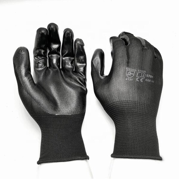Cotton Gloves Factory - OEM Knitting Cotton Liner Latex Dipping