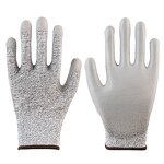 Cut Resistant Gloves Factory - OEM HPPE Level 5 PU Coated