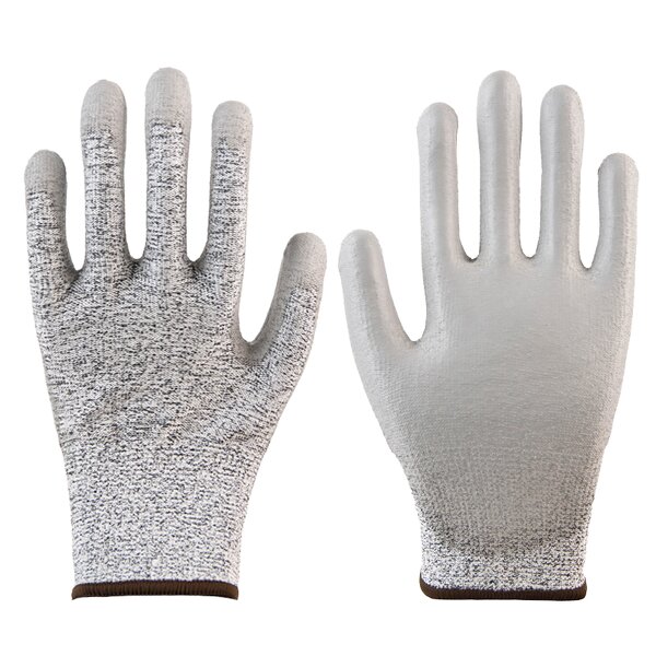 Cut Resistant Gloves Factory - OEM HPPE Level 5 PU Coated