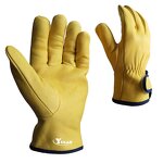 Driving Gloves Factory - OEM Custom Cowhide Leather Winter Warm