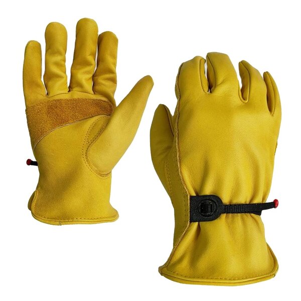 Drivers Gloves Factory - OEM Cowhide Leather Cold Resistant Lining