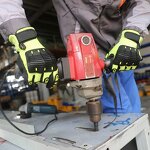 Work Gloves Factory - OEM Anti Oil Gas Impact Protection Gloves