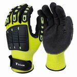 Work Gloves Factory - OEM Anti Oil Gas Impact Protection Gloves