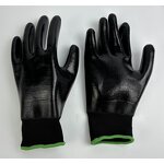Nitrile Gloves Factory - OEM Smooth Fully Dipping Safety Gloves