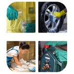 Nylon Gloves Factory - OEM Black Disposable Polyester Gloves