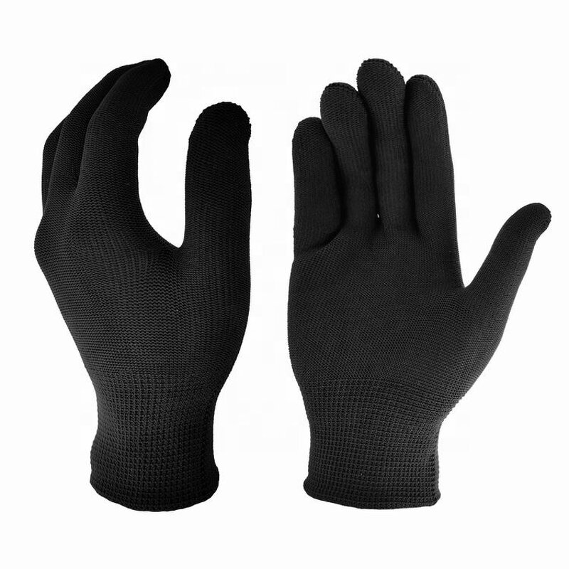 Nylon Gloves Factory - OEM Black Blue Packers Gloves