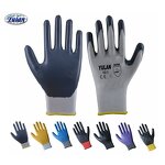 Latex Coated Gloves Factory - OEM Polyester Dipped Latex Safety