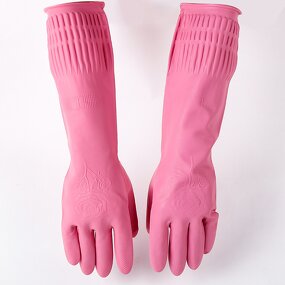 Household Gloves Factory - OEM Latex Cleaning Wash Gloves CE
