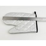 Heat Resistant Gloves Factory - OEM Silver Coating BBQ Gloves