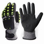 Anti Impact Gloves Factory - OEM Oilfield Mining Safety Gloves