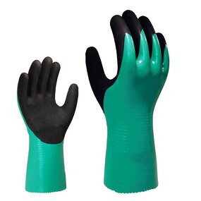 Nitrile Gloves Factory - OEM Reusable Acid Alkali Oil Protection