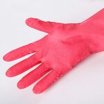 Cleaning Gloves Factory - OEM Pink Latex Household Car Washing