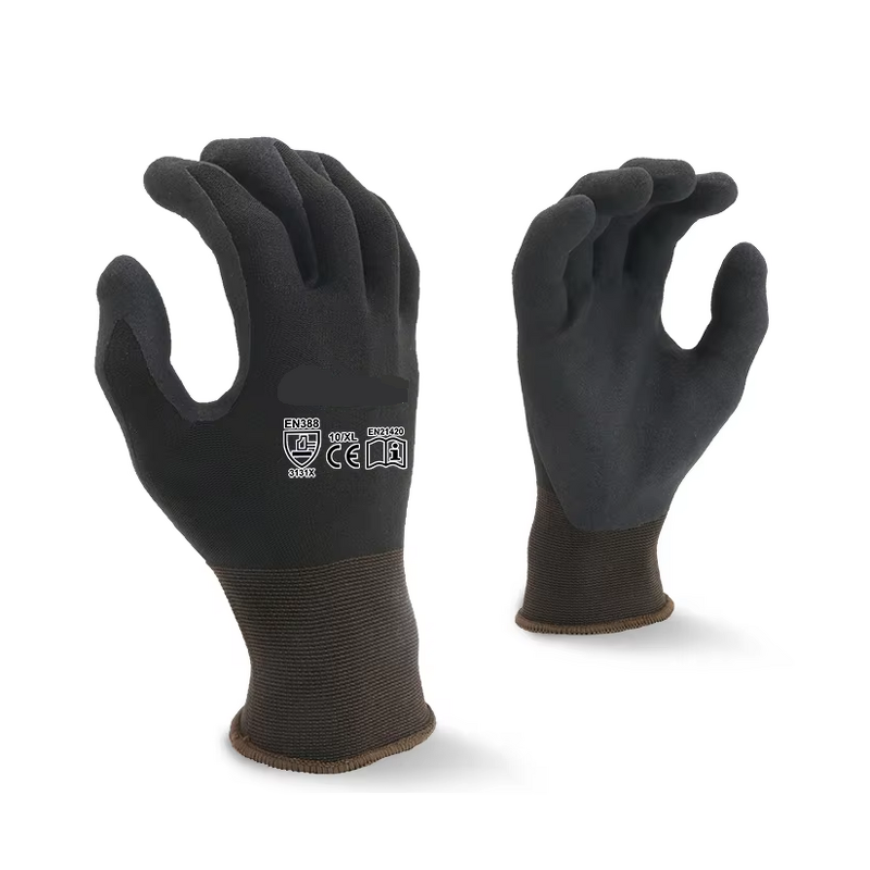 Nitrile Coated Gloves Factory - OEM Anti Slip Spandex Nylon Liner
