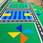 Suspended Floor Factory - Multi-Sport Anti-Slip Colorful