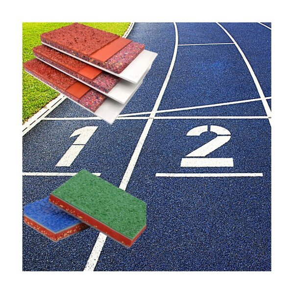 Rubber Running Track Factory - All Weather Tartan Prepared Running