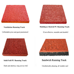 Running Tracks Manufacturer - Advanced Shock Absorption Durable