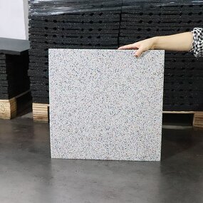 EPDM Rubber Gym Flooring Factory - Interlocking Clip System Wear-Resistant