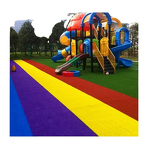 Synthetic Turf Manufacturer - Outdoor Fire Resistant Rainbow Carpet
