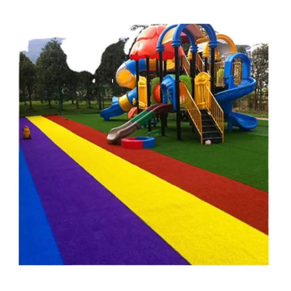 Synthetic Turf Manufacturer - Outdoor Fire Resistant Rainbow Carpet