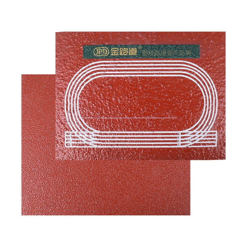 Rubber Running Track Factory - All Weather Sandwich System Tartan