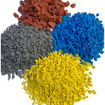 Recycled Rubber Granule Factory - Anti-slipping Wet Pour Surfacing