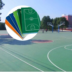 Sports Court Flooring Factory - Waterproof Silicon PU Eco-Friendly