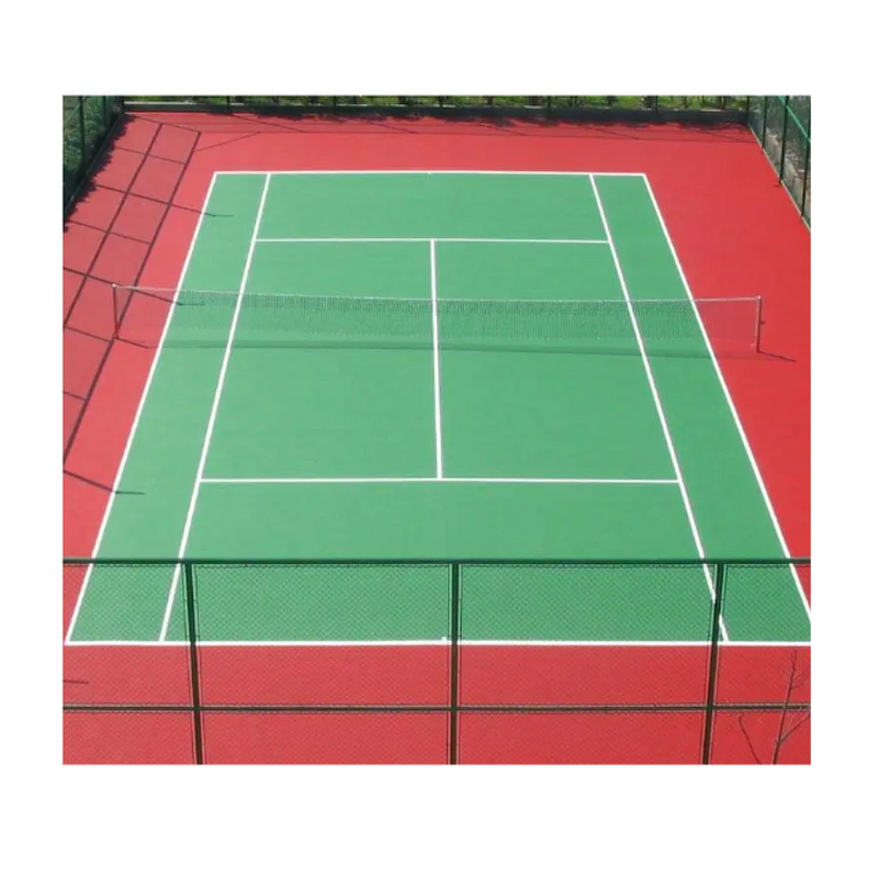 Acrylic Basketball Court Coating Factory - Rubber Tile Playground Court