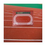 Rubber Running Track Factory - All Weather Tartan Prepared Running