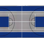 Interlocking Tiles Factory - Suspended Basketball Outdoor Court