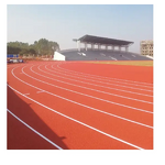 Rubber Running Track Factory - 9mm-13mm Prefabricated Breathable