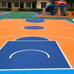 Sports Court Flooring Factory - Waterproof Silicon PU Eco-Friendly