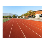 Rubber Running Track Factory - 9mm-13mm Prefabricated Breathable