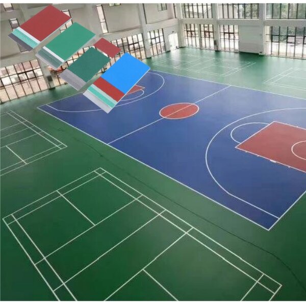 Acrylic Resin Flooring Manufacturer - 1.5mm Sport Court for Pickleball