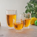 Glass Mug Factory - OEM Double-Layer Insulated Tea Cup