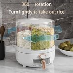 Rice Dispenser Factory - OEM Multifunction Rotate Grain Storage