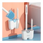 Toilet Brush Set Factory - OEM Silicone Wall Mounted Holder