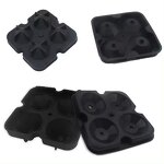 Ice Cube Tray Factory - OEM 4-Cavity 3D Diamond Mold