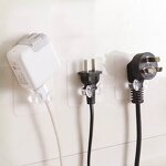 Power Plug Holder Factory - OEM Adhesive Cable Organizer Hook