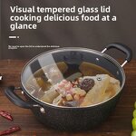 Soup Pot Factory - OEM Non-Stick Metal Double-Ear Steamer