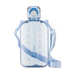 Sports Water Bottle Factory - OEM Portable Square Plastic Bottle
