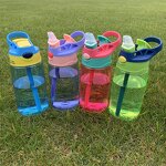 Plastic Water Bottle Factory - OEM 480ML Kids Drinking Bottle